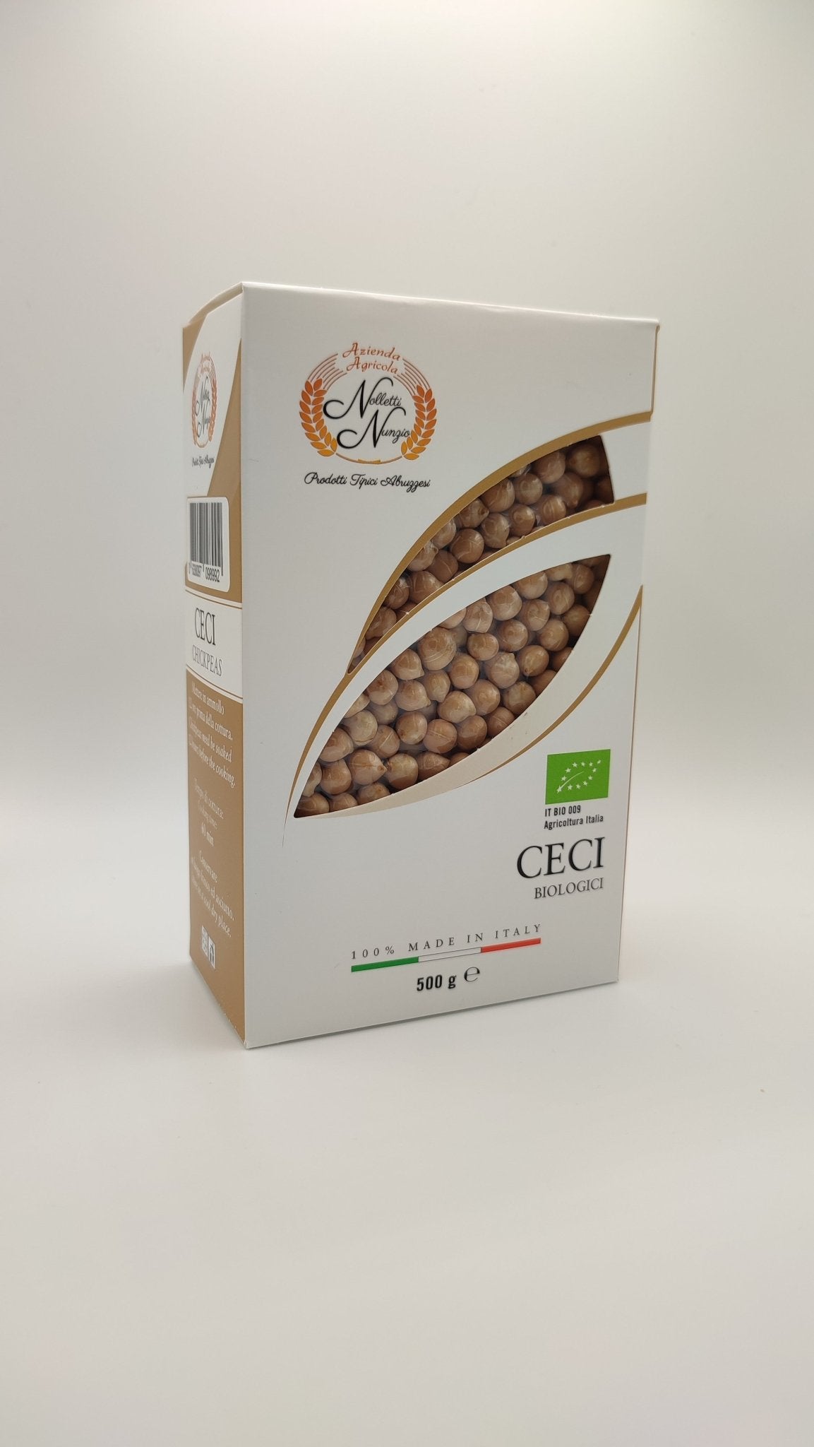 Ceci BIO 500g - Shop Azienda Agricola Nunzio Nolletti
