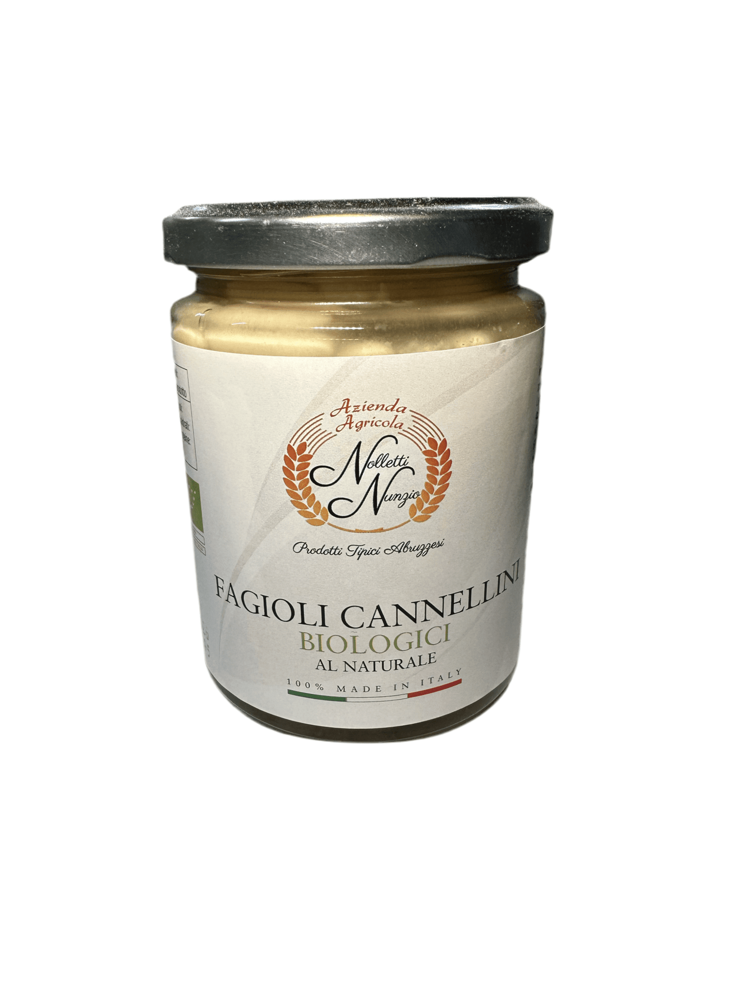 Fagioli Cannellini Bio al naturale 330g - Shop Azienda Agricola Nunzio Nolletti