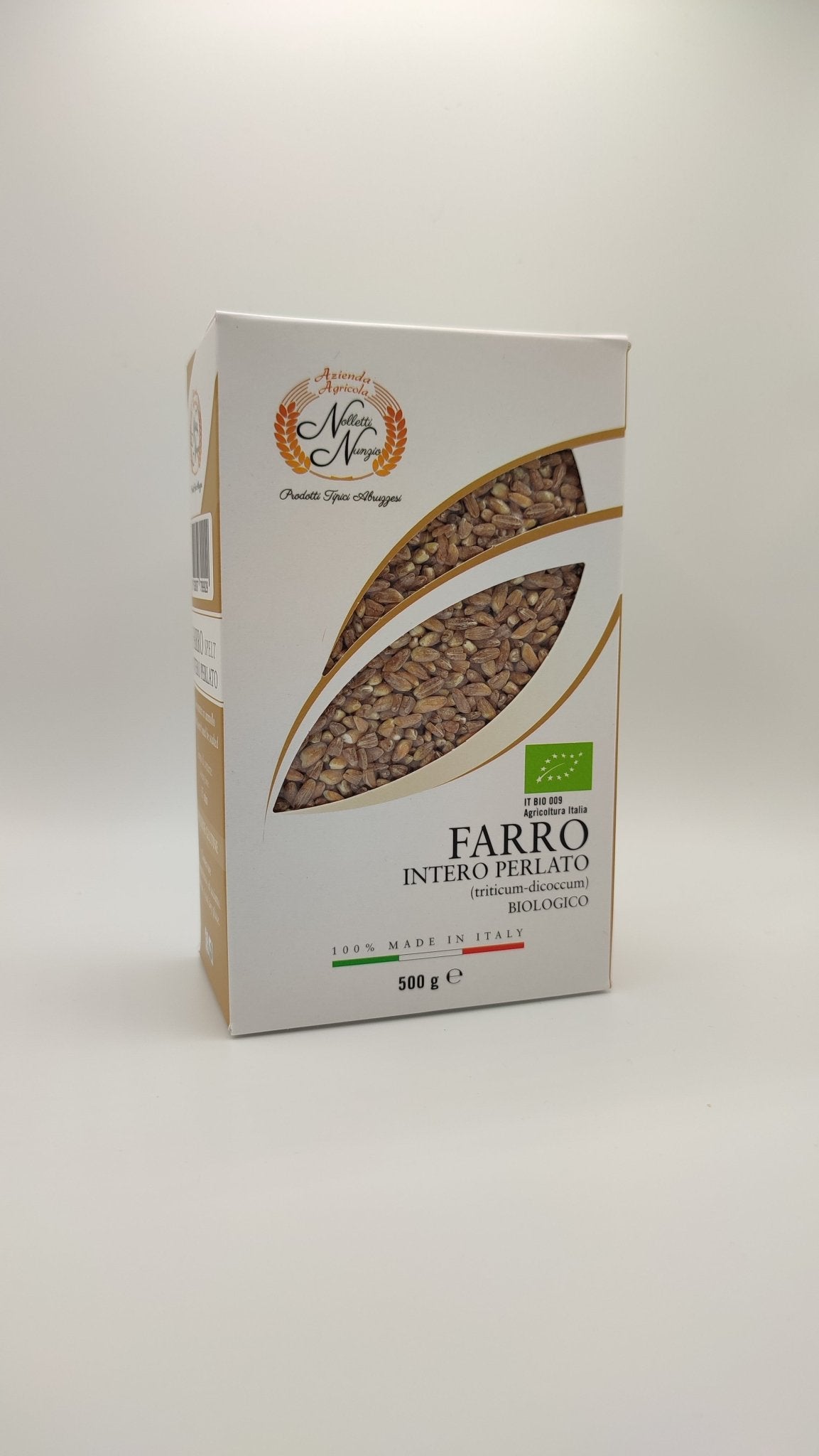 Farro Intero Perlato BIO 500g - Shop Azienda Agricola Nunzio Nolletti