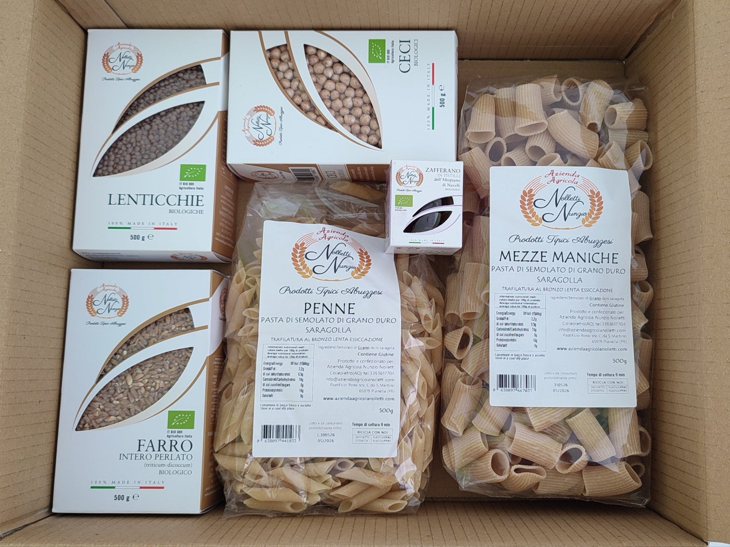 Food box " Oro Rosso" - Shop Azienda Agricola Nunzio Nolletti