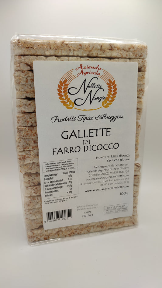 Gallette di Farro Dicocco 100g