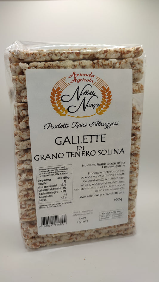 Gallette di Grano Tenero Solina 100g